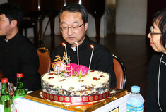 정경진 다두 주임신부님 영명축일 축하연.