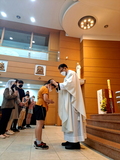 전입교우 환영식.