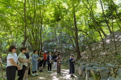소공동체의 '십자가의 길'.